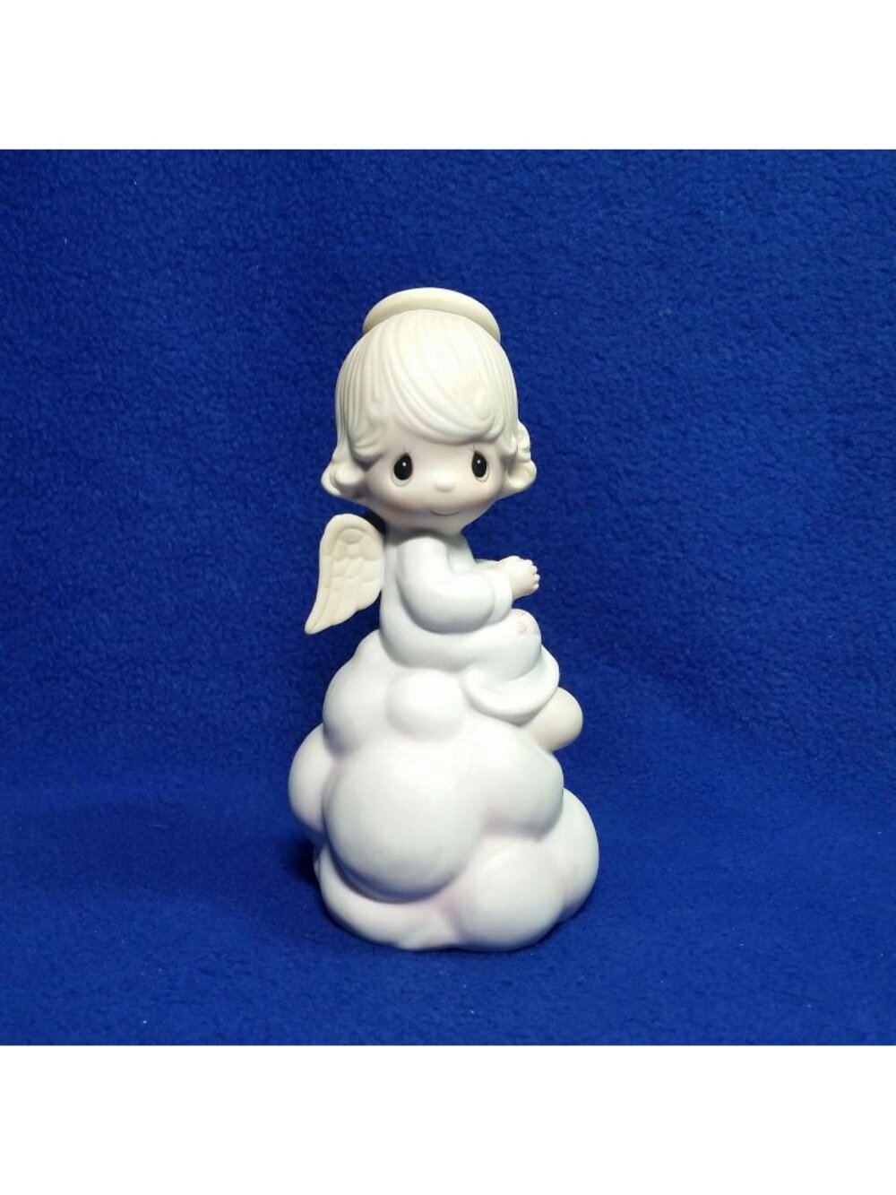 Precious Moments Guardian Angel Musical Figurine, Brahms Lullaby, Enesco E-52061